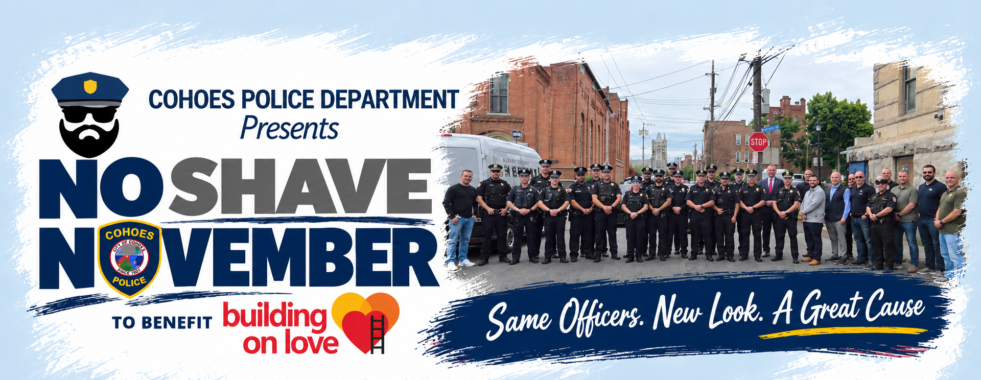 2026 Cohoes Police Department's No Shave November Campaign